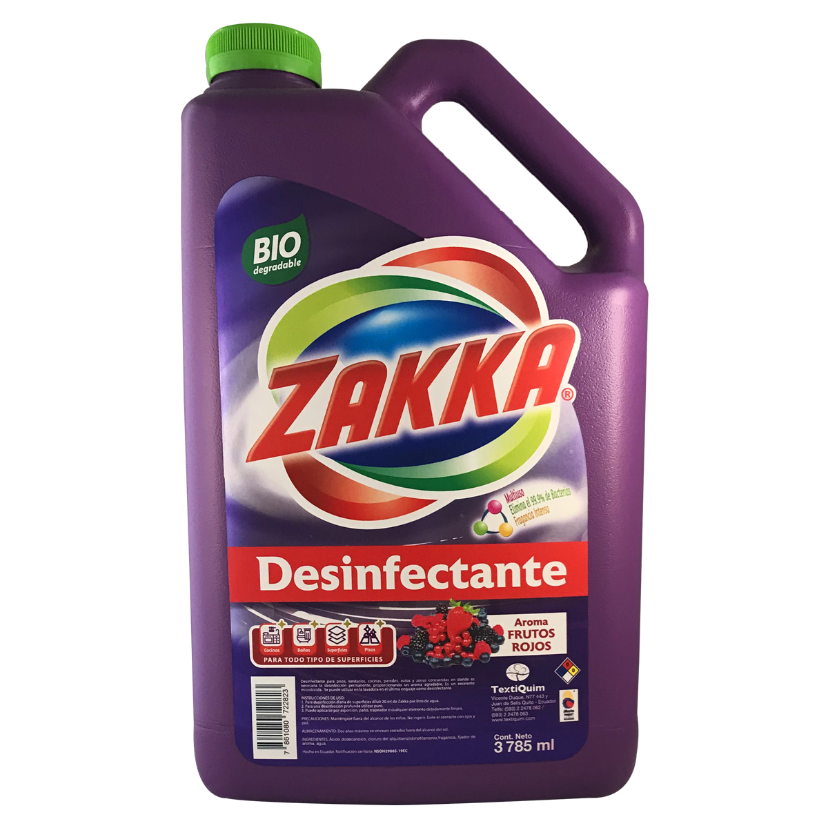 Desinfectante Frutos Rojos 3785ml