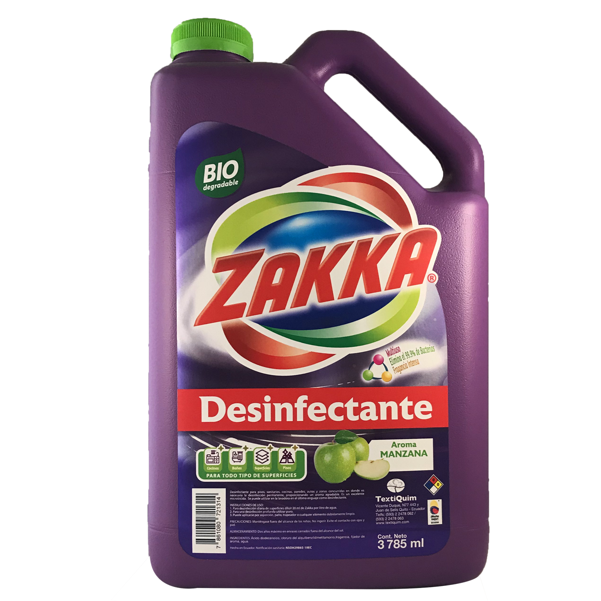 Desinfectante Manzana 3785ml