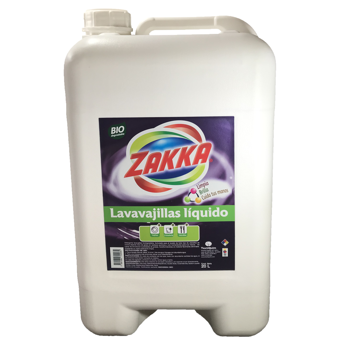 Lavavajillas Liquido 20lt