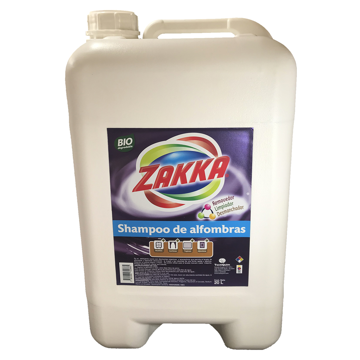 Shampoo de alfombras 20lt