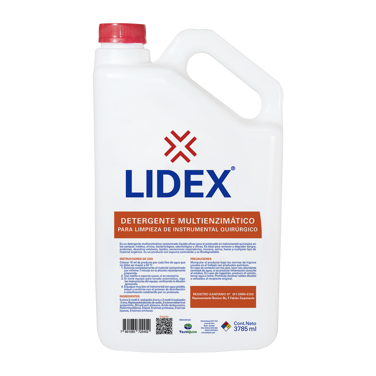 LIDEX-DETERGENTE-MULTIENZIMÁTICO-GALON