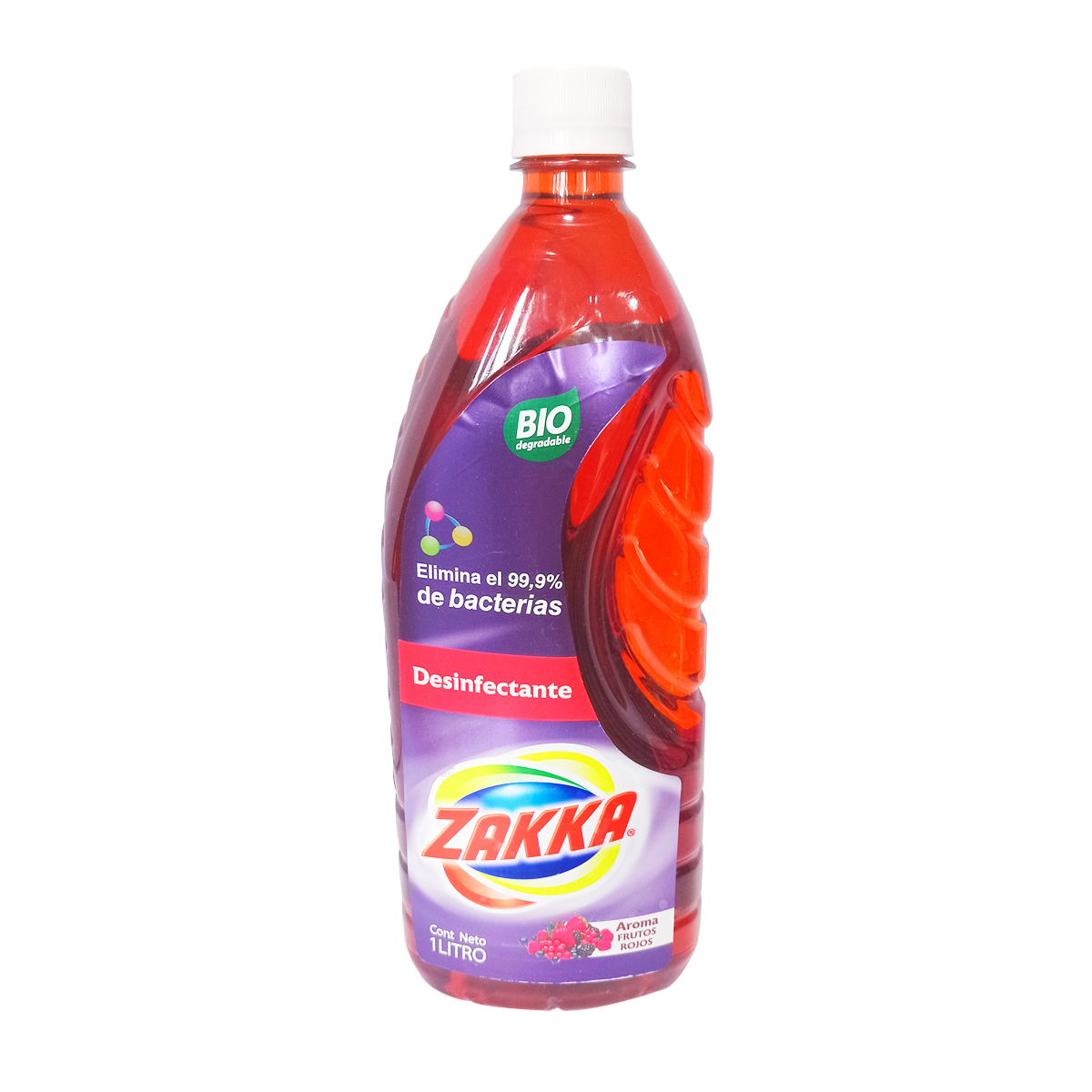 Zakka Desinfectante Frutos rojos 1lt